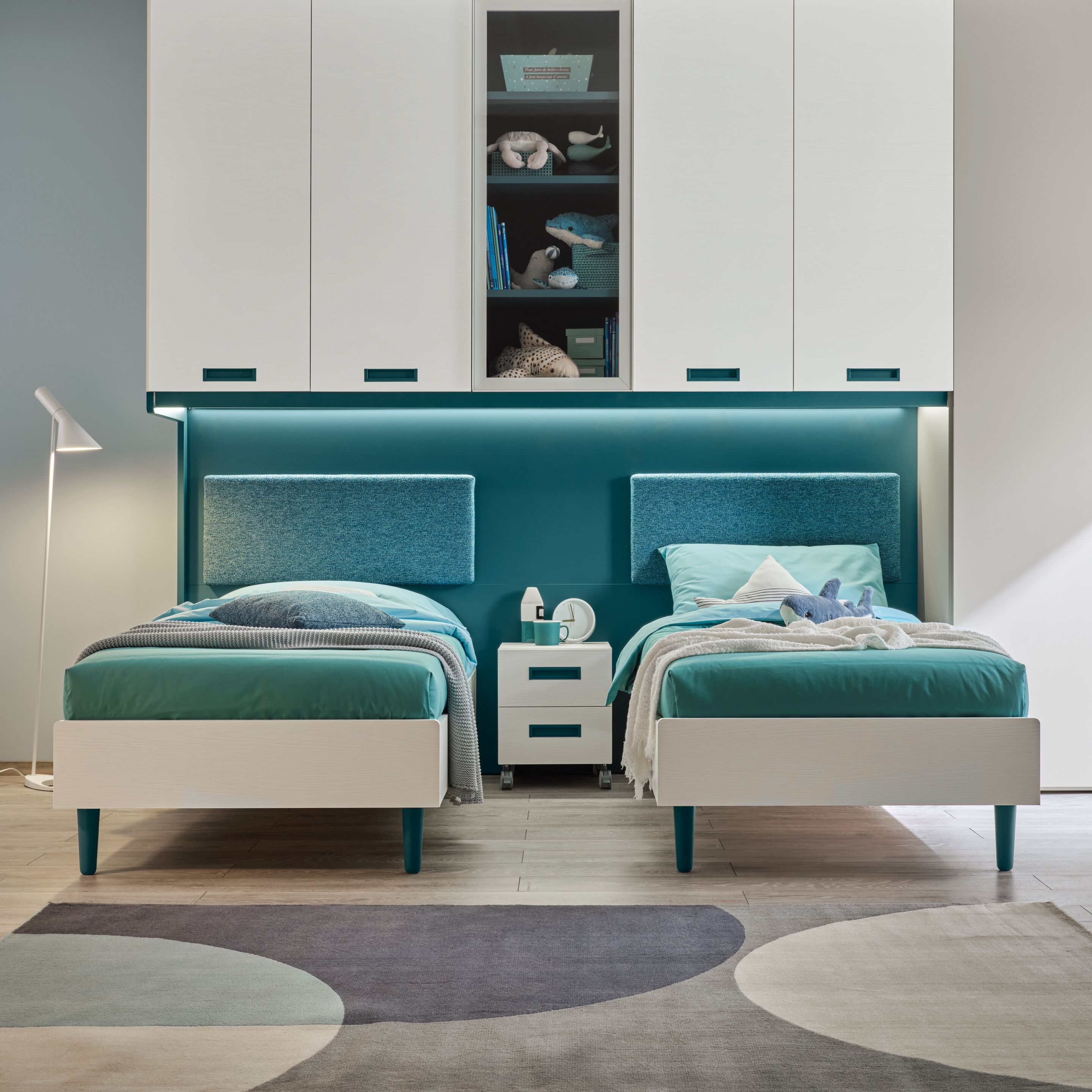 Спальня с двумя кроватями Moretti Compact KC425 ARCH-00110339 - Вид №3