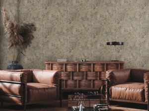 Цветочные узоры нетканые обои