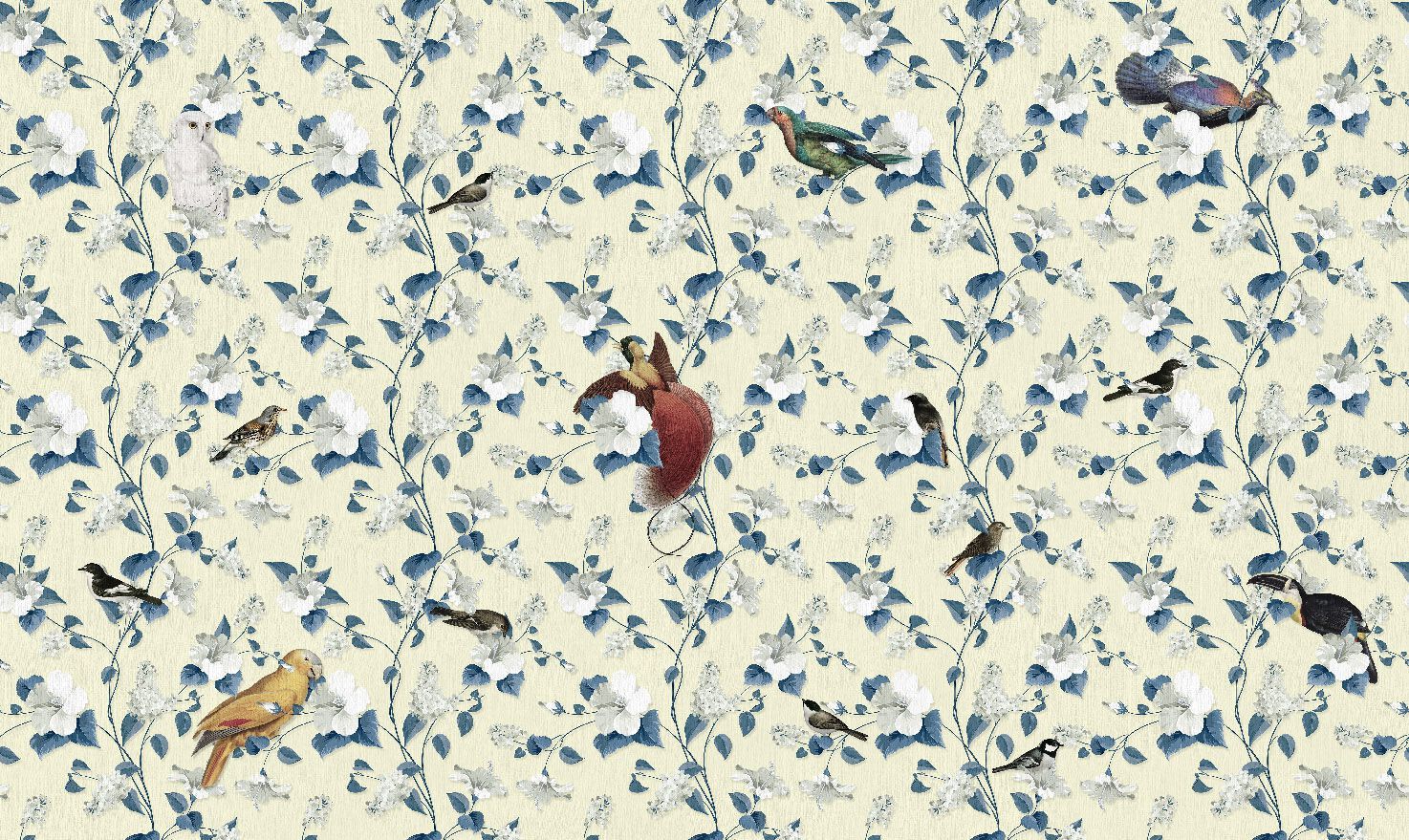 Обои с цветочными мотивами Jannelli&Volpi LILLÀ ARCH-00138520 - Вид №2