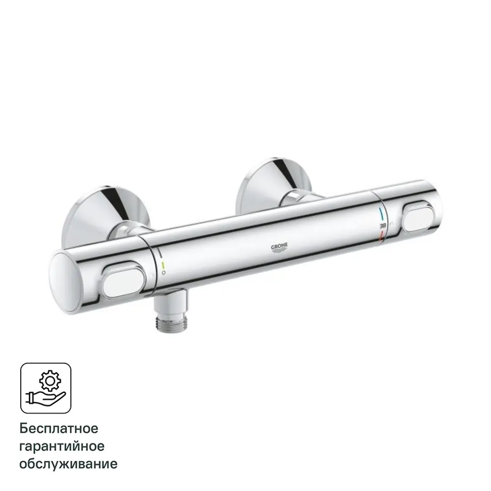 Смеситель термостатический Grohe Grohtherm 500 цвет хром STLM-2199377