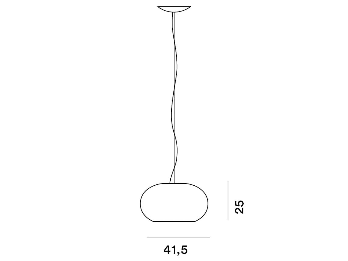Выдувное стекло светодиодный подвесной светильник Foscarini Buds ARCH-00036974 - Вид №10