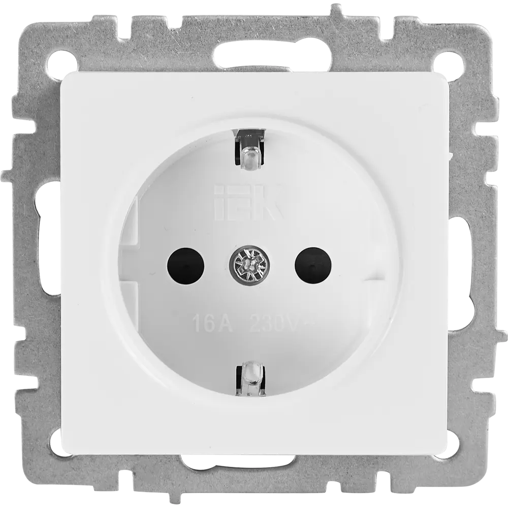 Розетка IEK Brite с защитными шторками для влажных помещений 87761537 STLM-1106914