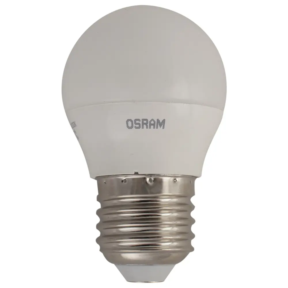 Лампа светодиодная Osram шар E27 5.4 Вт 470 Лм свет тёплый белый STLM-2127758