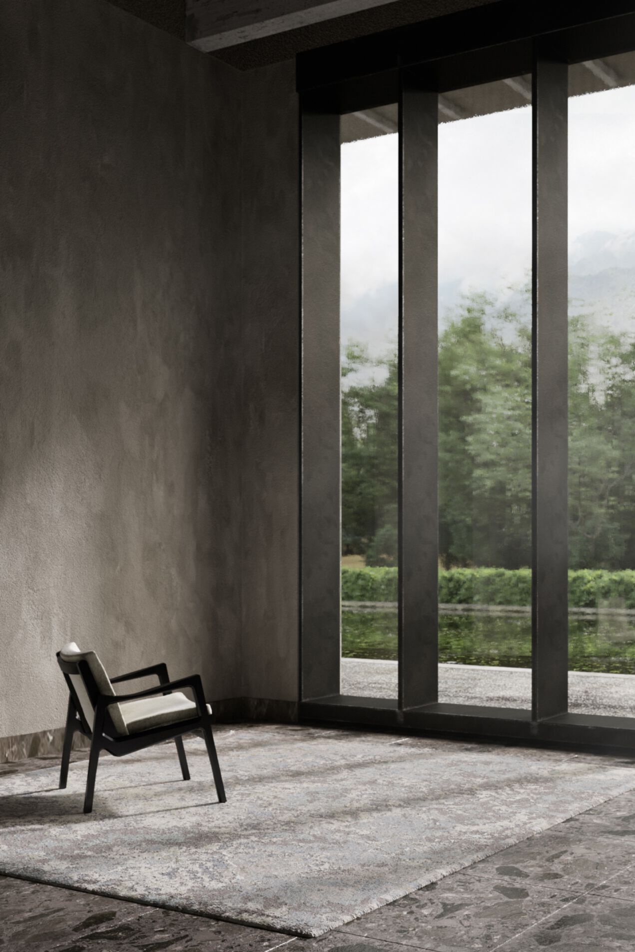 Прямоугольный ковер ручной работы Tapis Rouge Гималаи ARCH-00144320 - Вид №2