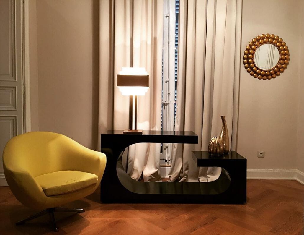 Металлическая настольная лампа Jean Perzel 944 GM ARCH-00065330 - Вид №8