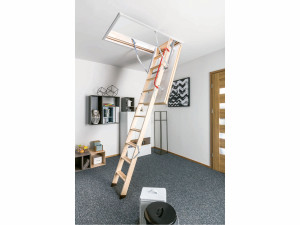 Теплоизоляционная выдвижная лестница