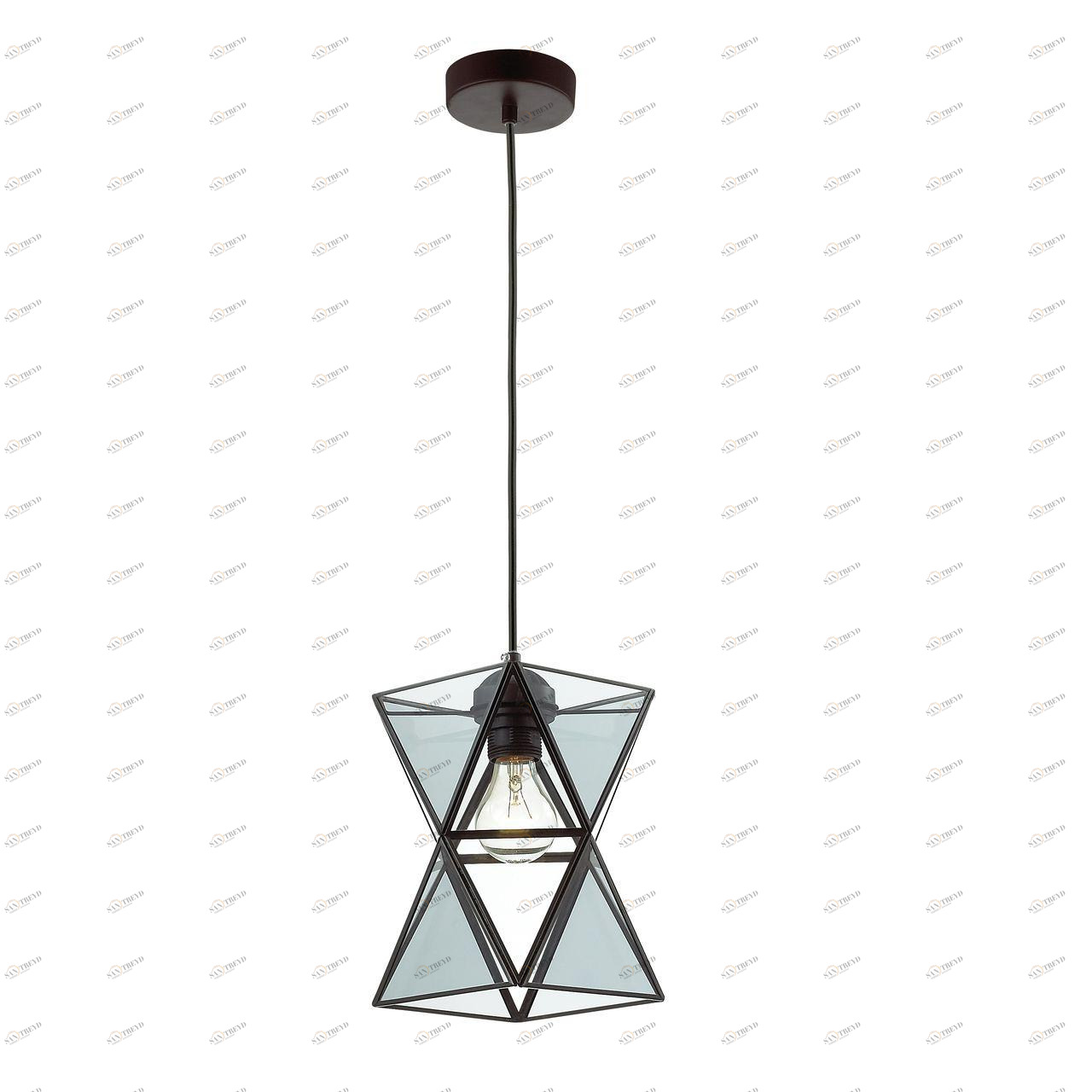 Подвесной светильник Favourite Polihedron 1919-1P FAVOURITE POLIHEDRON GREY 073086 Серый 