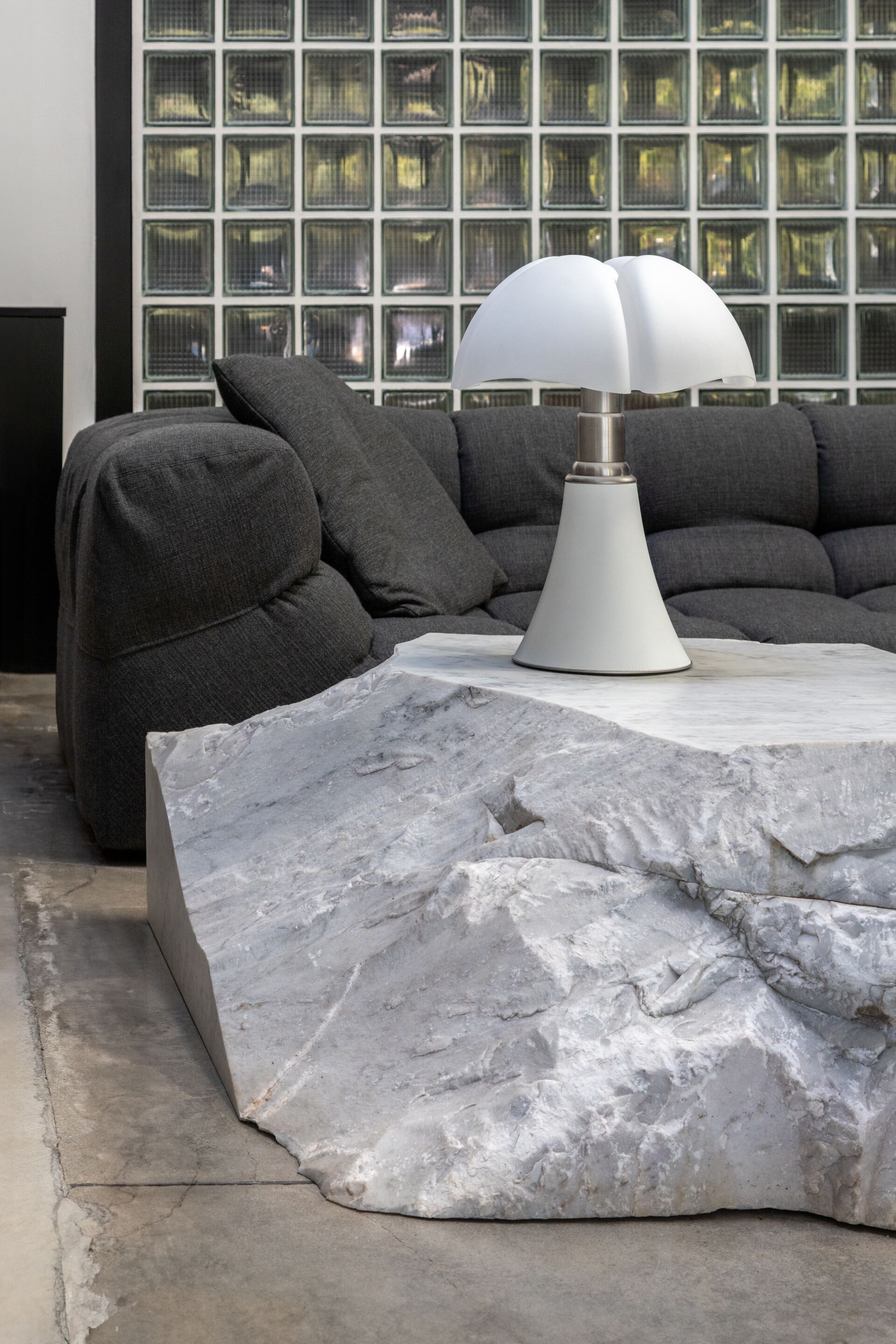 Стальная настольная лампа и метакрилатный абажур Martinelli Luce Летучая мышь ARCH-00126412 - Вид №6