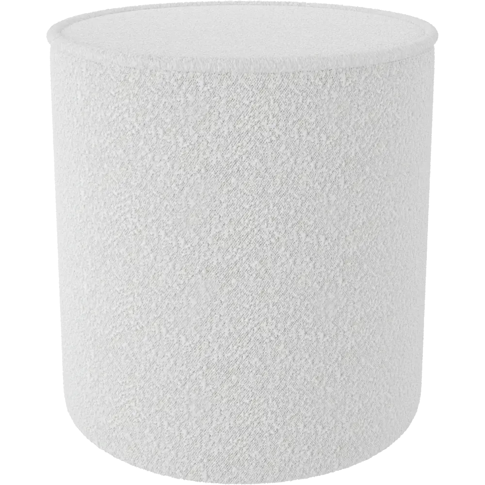 Пуф полиэстер Seasons Ольен белый 36x36x40 см STLM-2049816 - Вид №1