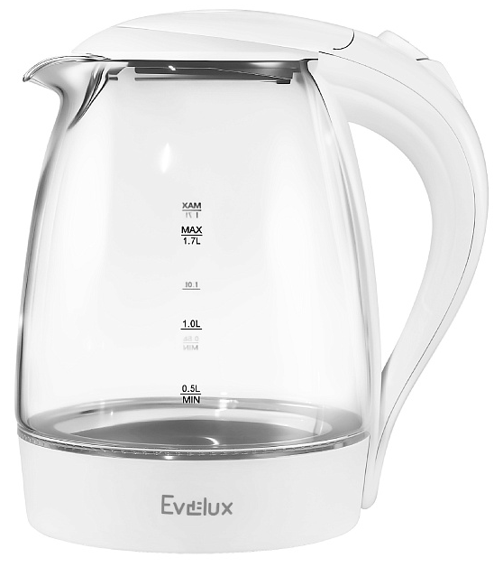 9160740 Электрочайник Evelux EWK 0903 G белый STDN-0092416