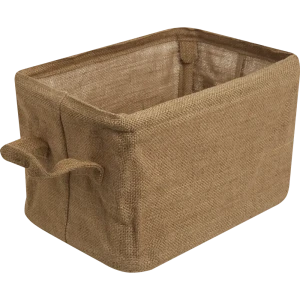 Ящик Kub TD669, 350x250x230 мм, 20 л, джут, цвет соломенный