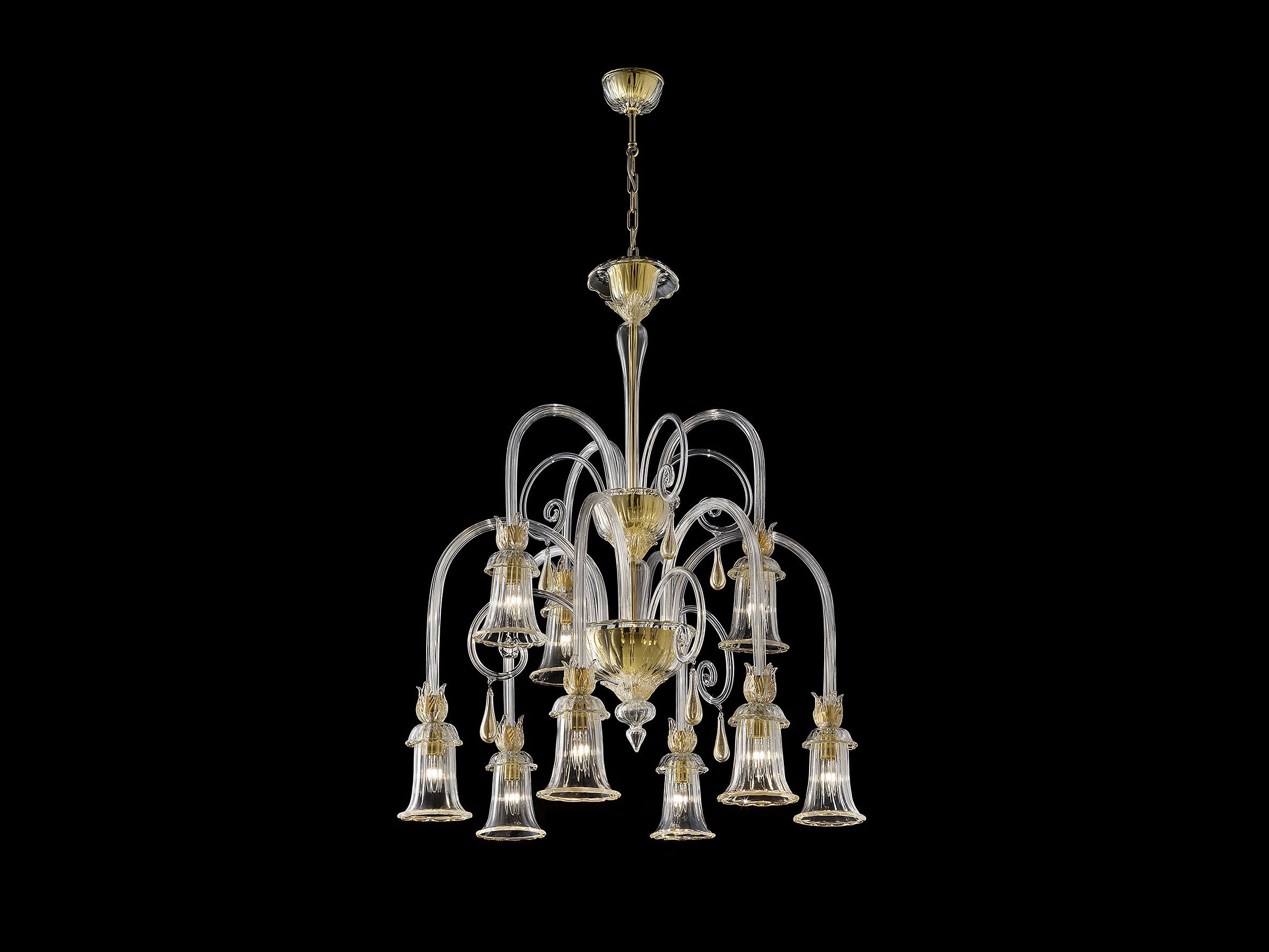 Люстра из муранского стекла Wave Murano Glass SATIE ARCH-00053947