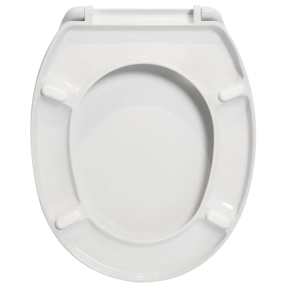 Сиденье для унитаза Sensea Sparta с микролифтом цвет белый STLM-2119484 - Вид №1