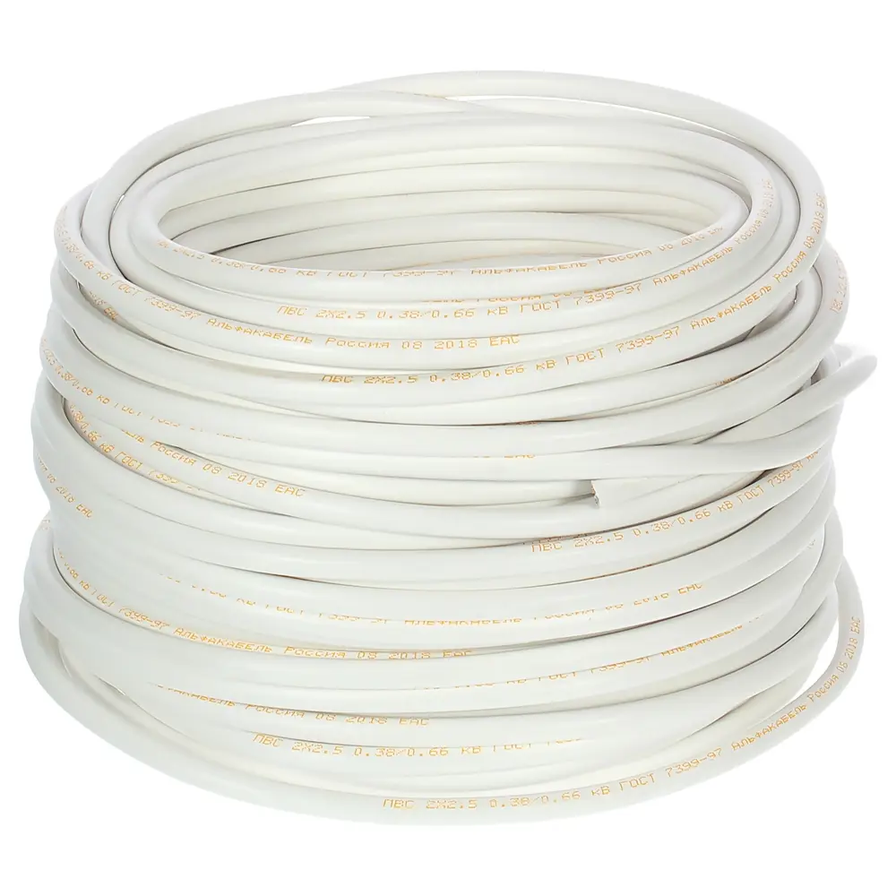 Провод Electraline ПВС 2х2.5, 50 м, ГОСТ 82034961 STLM-2117117  - Вид №1