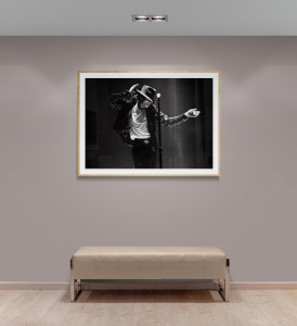 90061355 Постер Просто Постер Майкл Джексон - На сцене 60x90 в раме Металл STLM-0097780 ПРОСТОПОСТЕР