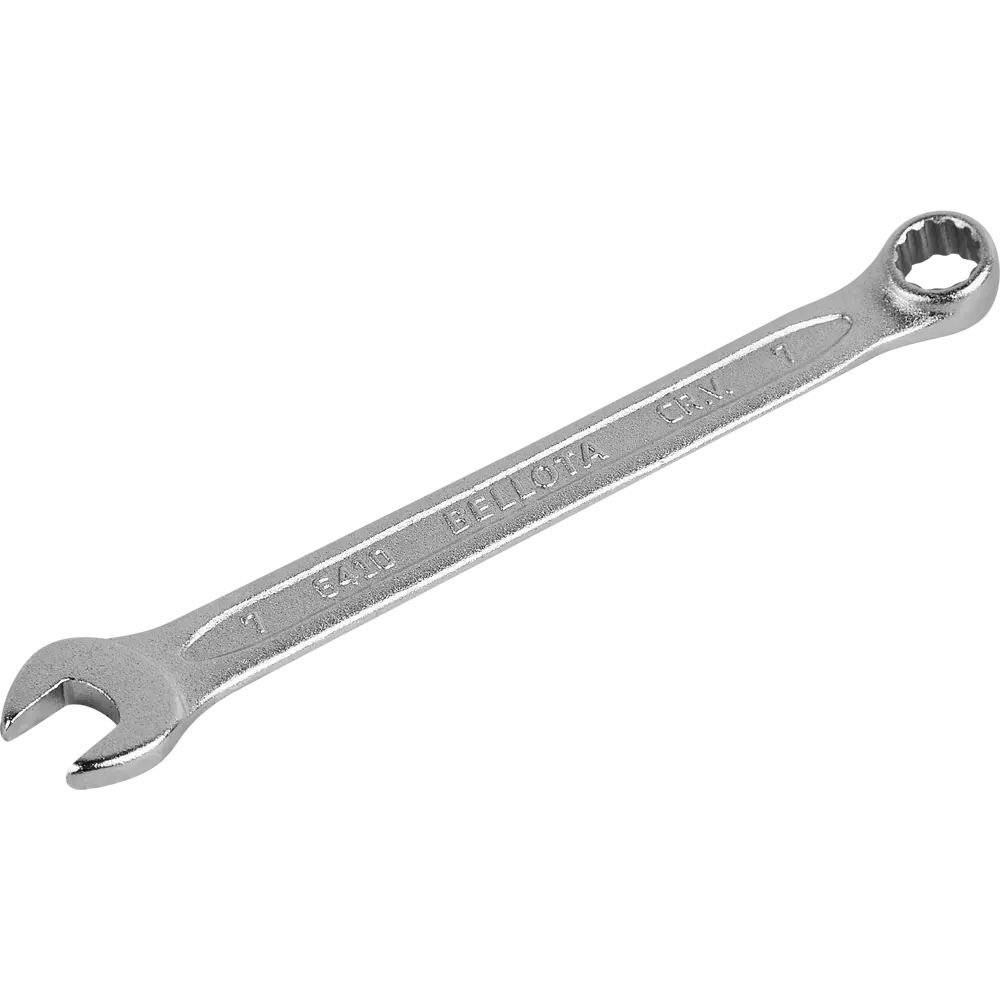 Комбинированный ключ Bellota 6410-7 хромированный 7 мм 87103892 STLM-0845745