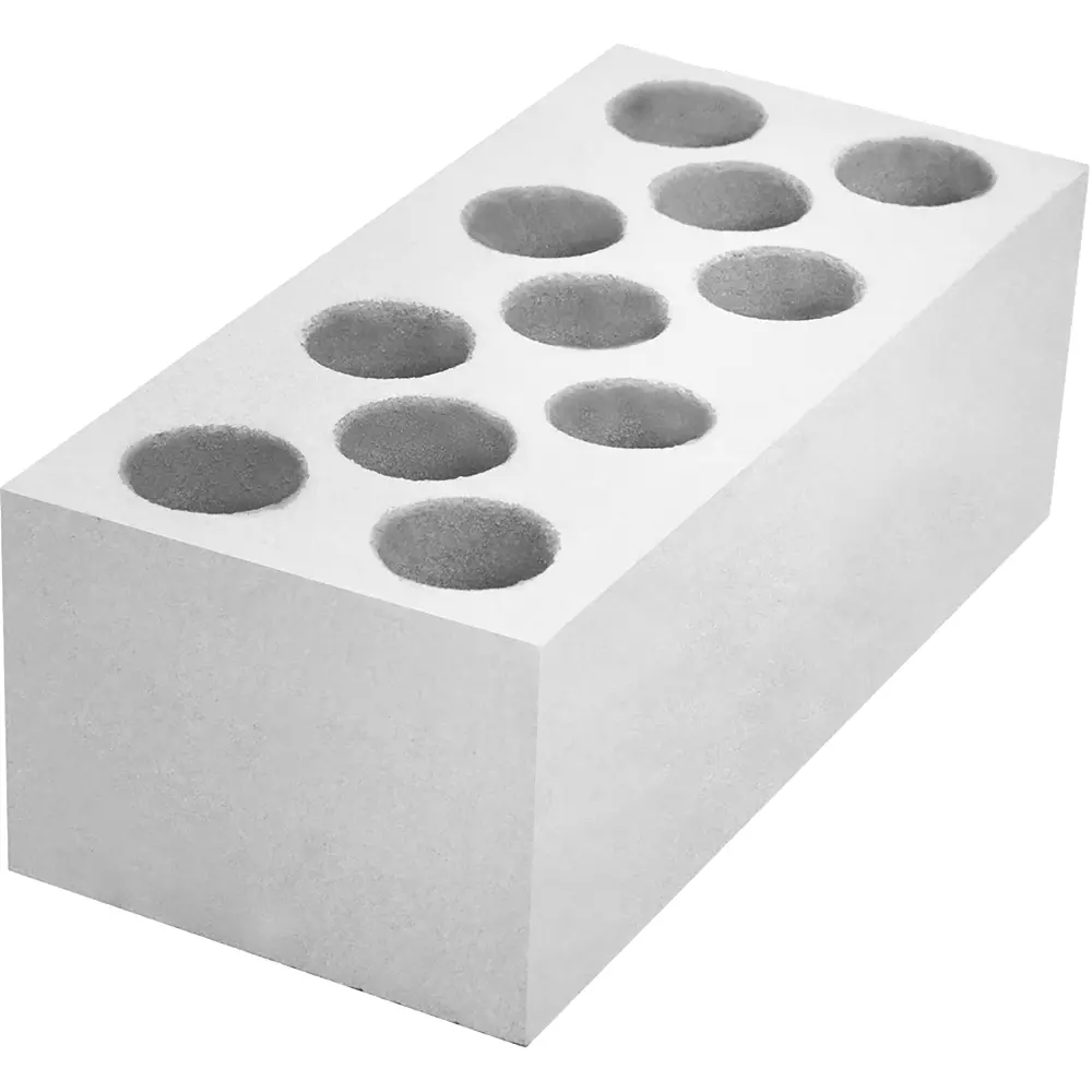 Кирпич рядовой силикатный Пустотелый M150 белый 250x120x88 мм 1,4 НФ ЭКО STLM-2192972