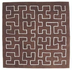 ASPLUND Ковер с квадратным рисунком