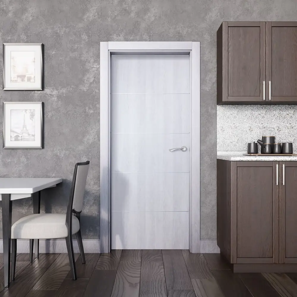 Дверь межкомнатная глухая Artens Нолан 70X200 см цвет дуб бьянко 81948142 STLM-2021606  - Вид №4