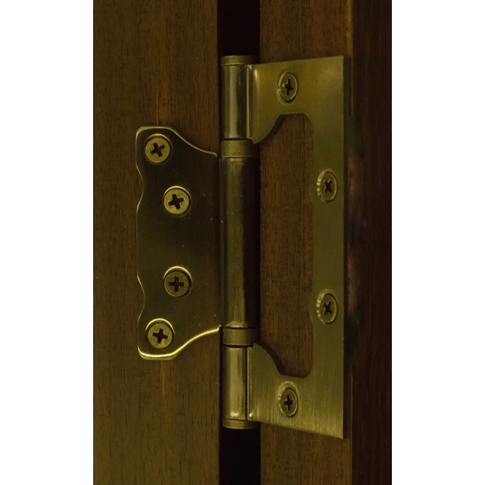 Петля без врезки Аrt-S 100x75x2.5 мм цвет кофе Santreyd STLM-2172955 - Вид №1