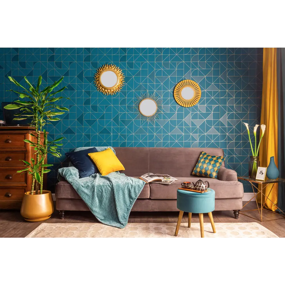 Табурет 360x440 мм цвет синий Atmosphera STLM-2025042 - Вид №7