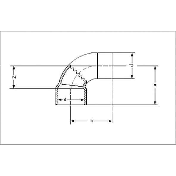 1509212 SANHA 5092 угол 90° ВП-НП, медь 12 мм  - Вид №1