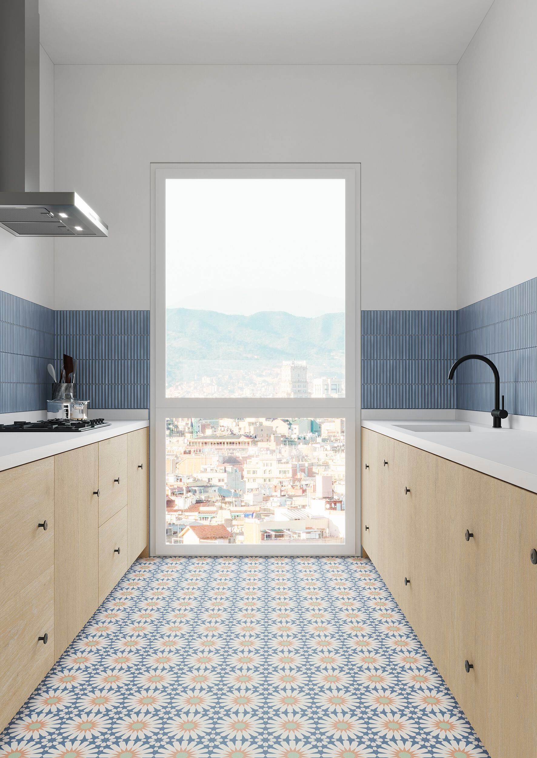 Керамогранит с эффектом цементирования Gayafores SOLEIL ARCH-00028739 - Вид №3