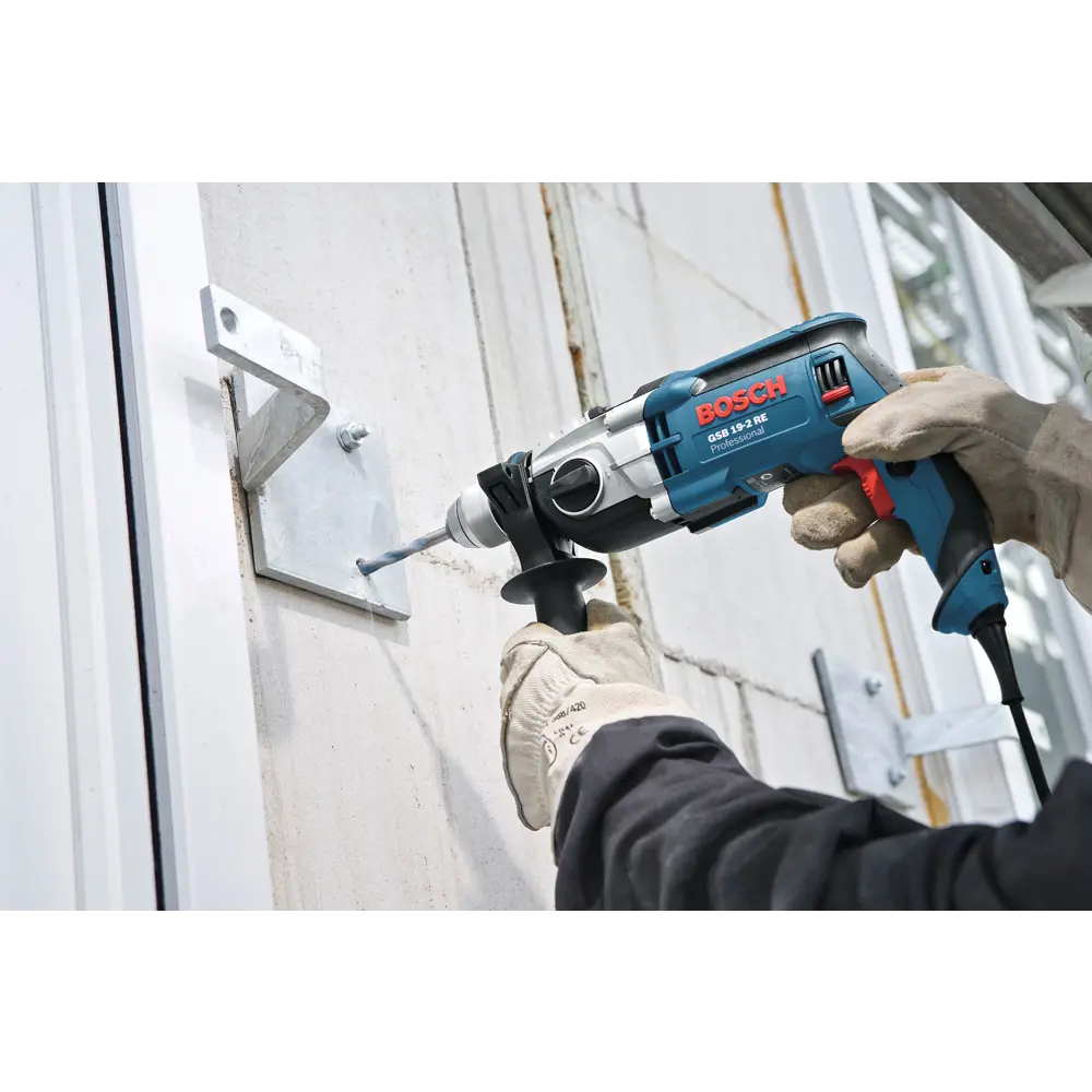 Дрель сетевая ударная Bosch Professional GSB 19-2 RE 060117B500, 850 Вт STLM-2053172 - Вид №9