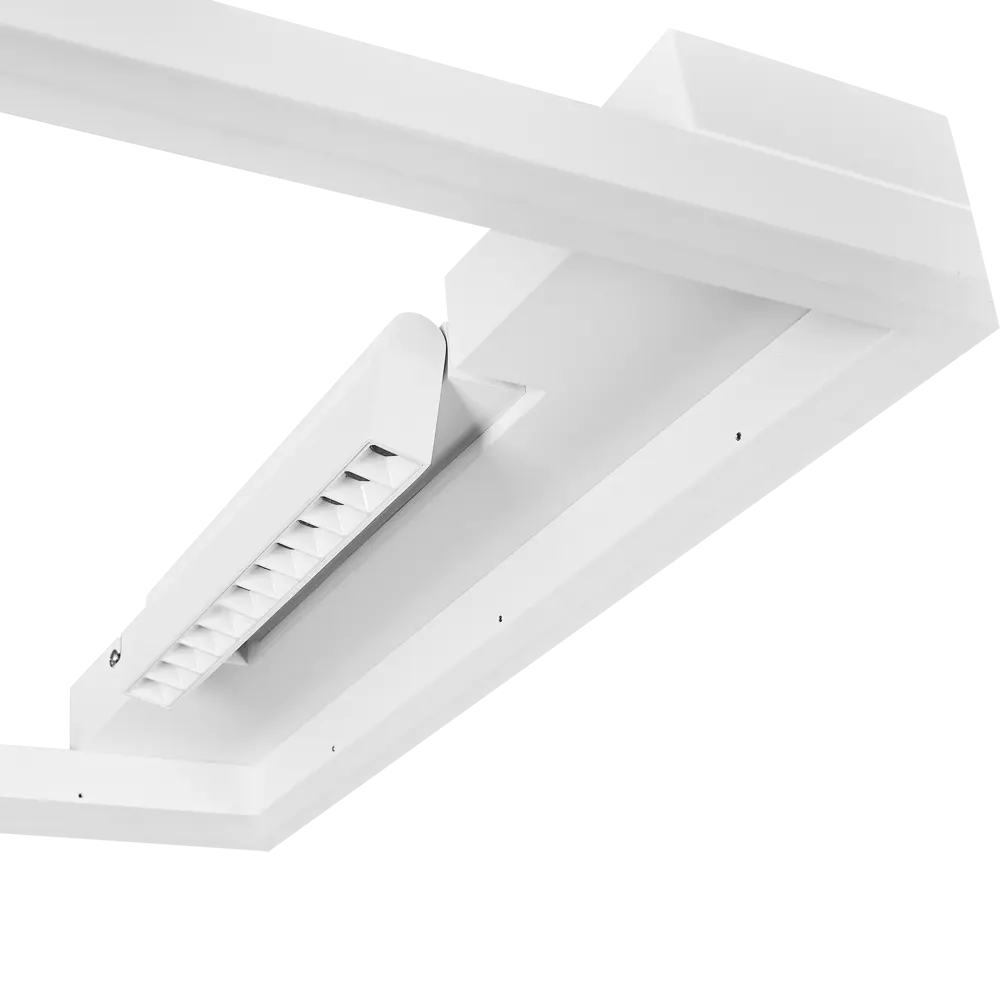 Люстра потолочная светодиодная Frame FR6084CL-L82W цвет белый 89335079 STLM-2098837 Freya  - Вид №9