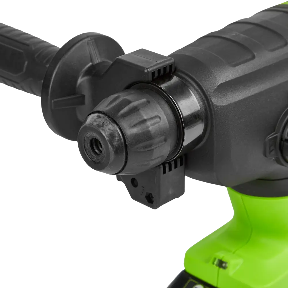 Перфоратор аккумуляторный бесщеточный SDS-plus Greenworks GD24SDS2, 24 В Li-Ion 4 Ач, 2 Дж STLM-2080321 - Вид №3