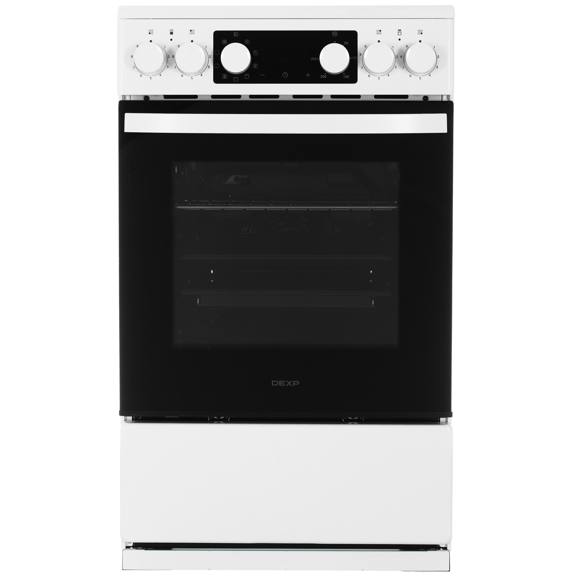 9163215 Электрическая плита DEXP EC50-M03DG белый STDN-0086215