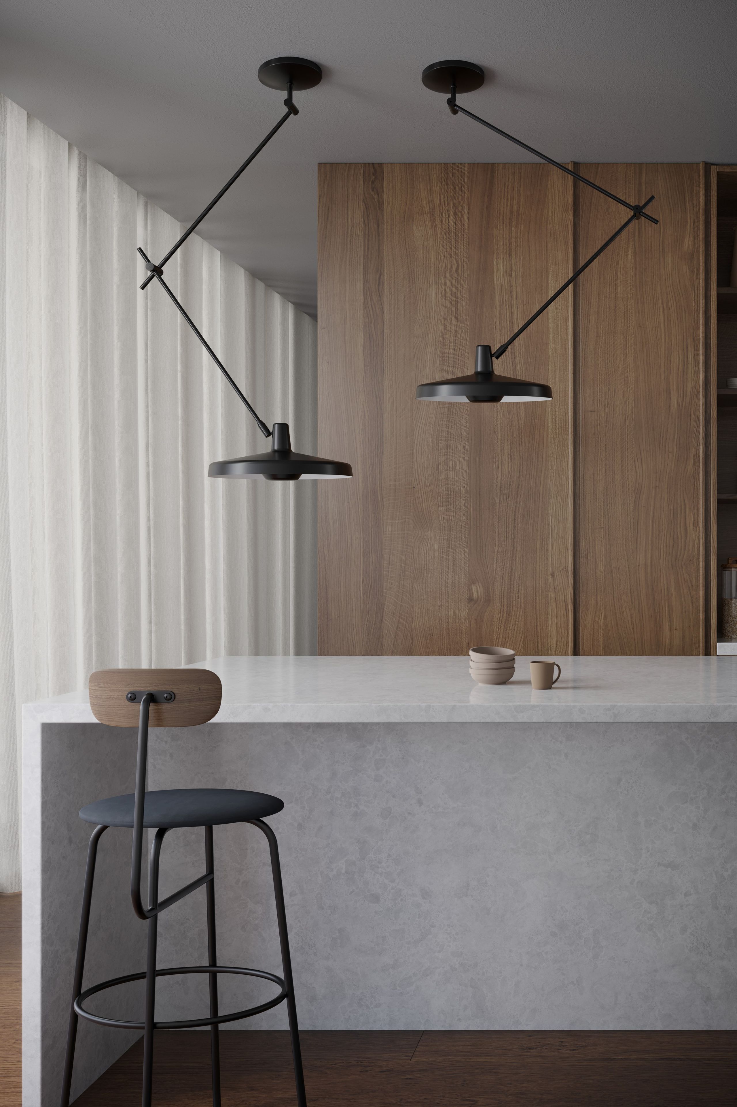 Регулируемая потолочная лампа Grupa Arigato ARCH-00108736 - Вид №1