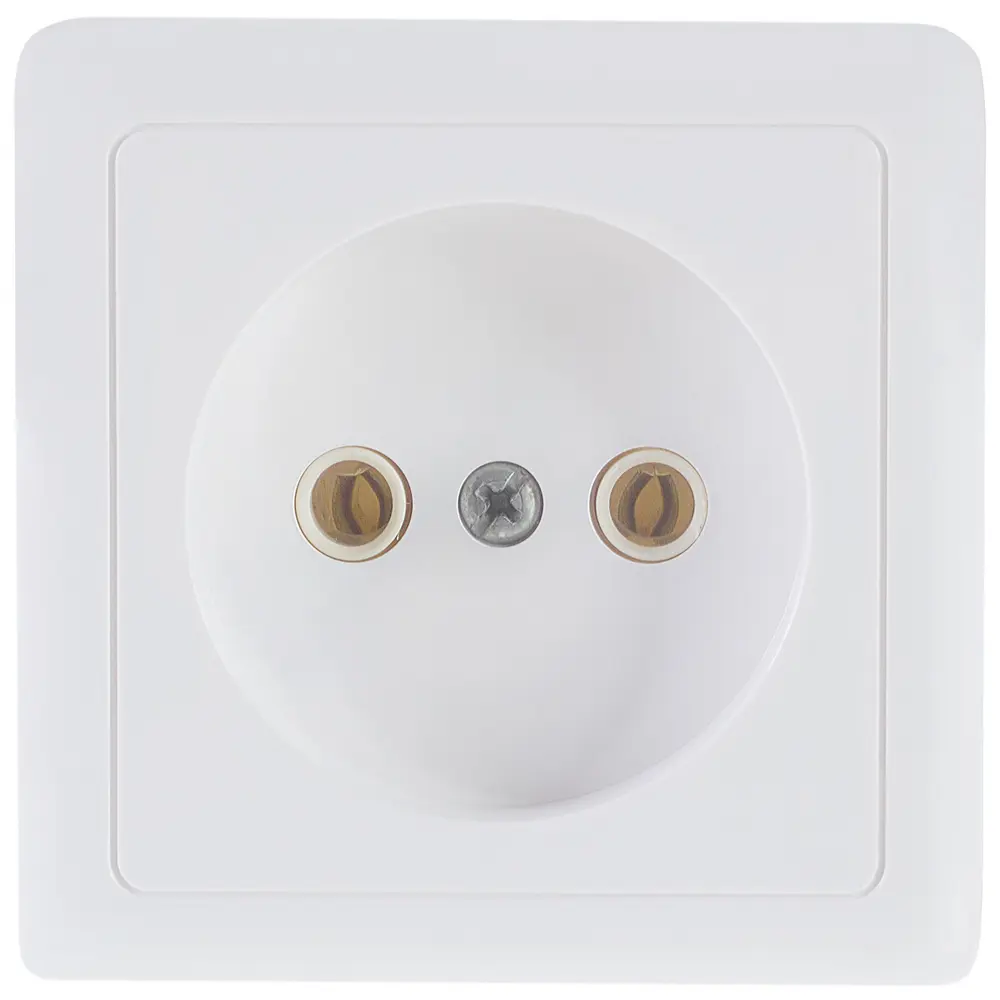 Розетка Schneider Electric Хит без заземления цвет белый STLM-2001428