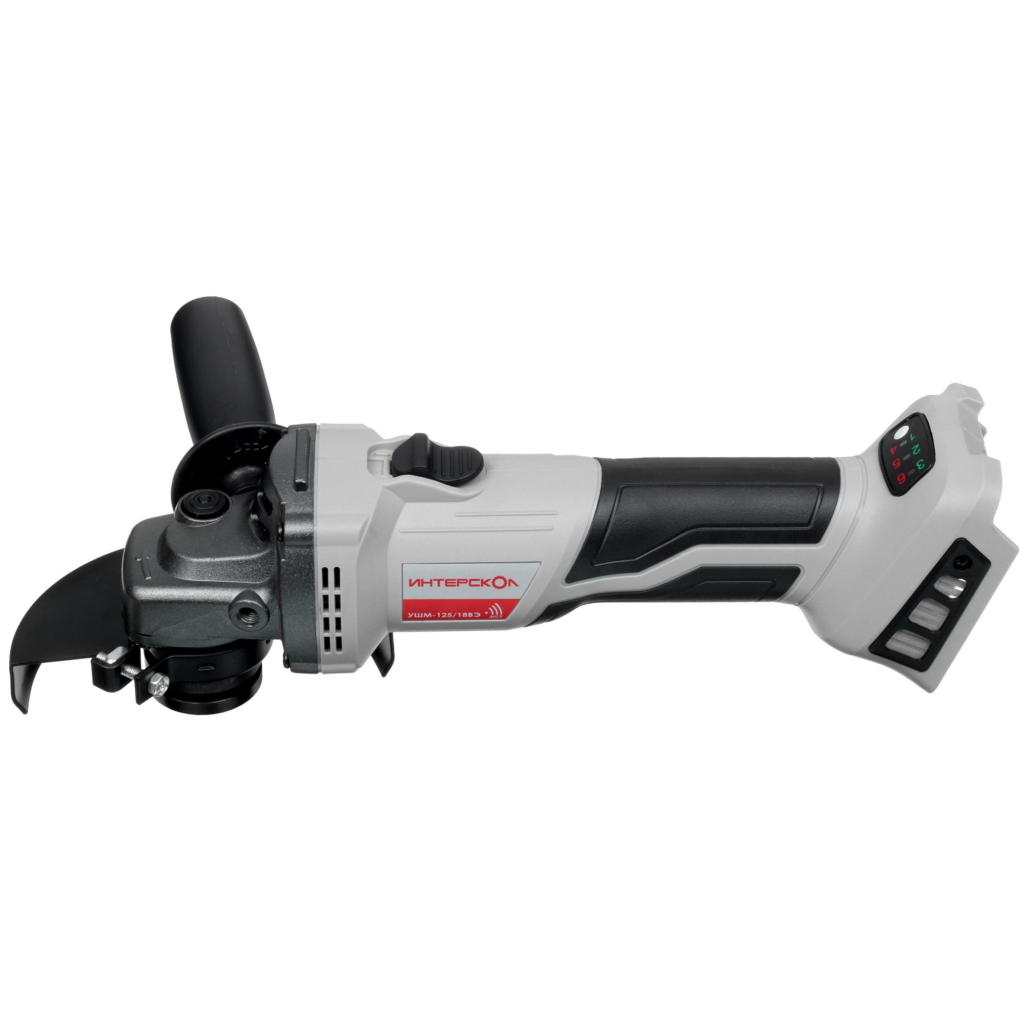 Углошлифовальная машина (УШМ) Интерскол 125/18ВЭ АПИ 18V  , Без ЗУ, Без АКБ 5322771 STDN-0122997 - Вид №2