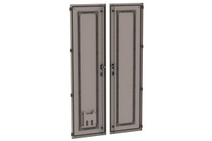 16365377 Комплект дверей PROxima FORT, для корпуса высотой 1800 и шириной 1000, IP54 FD1810G EKF