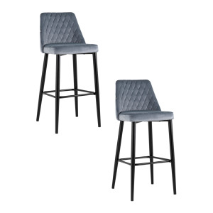 Барный стул Диего 47x106x50 цвет серый AV 427-H14-08(B) BOX СТУЛ ГРУП