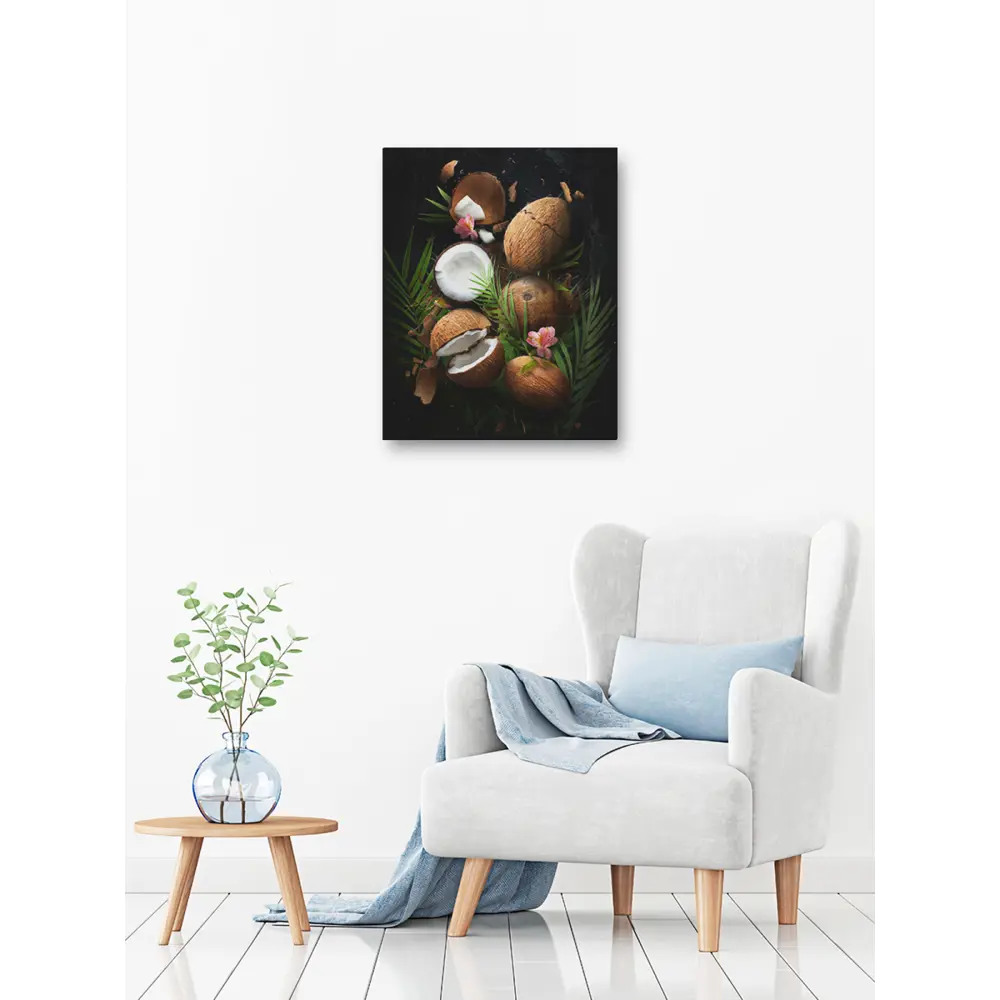 Картина на стекле Кокос 40x50 см POSTERMARKET STLM-2138709 - Вид №4