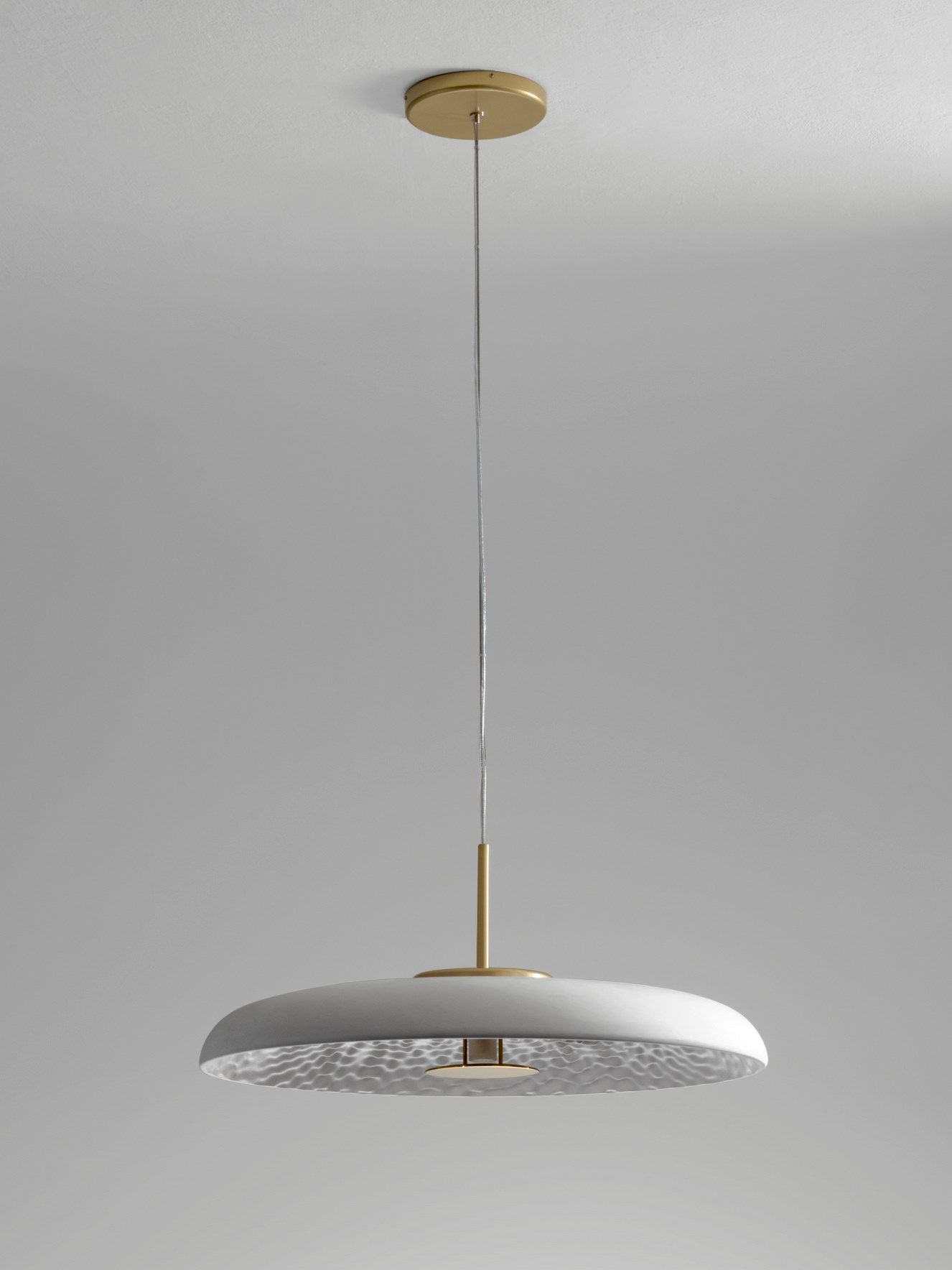 Светодиодный подвесной светильник из штукатурки и латуни RADAR INTERIOR Pulse ARCH-00041441 - Вид №2