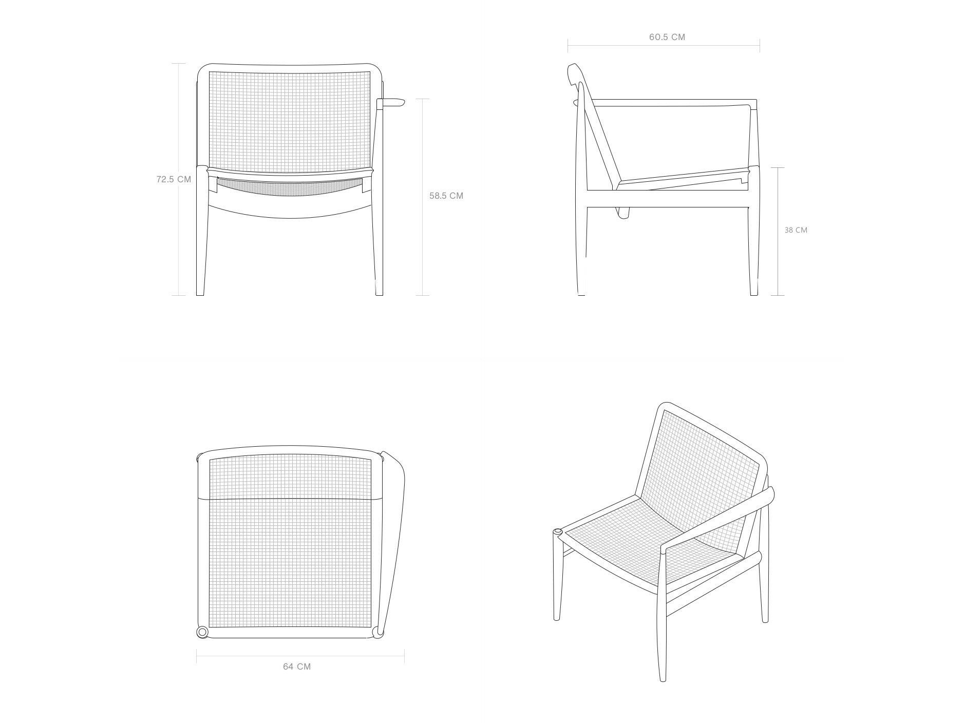Стул из тикового дерева Phantom Hands Tangāli ARCH-00060356 - Вид №13