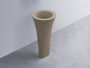 AMLA45-AV+AMPILT-AG+AMCOLT-AN Раковина Amedeo Tondo отдельностоящая cielo Enjoy + Amedeo