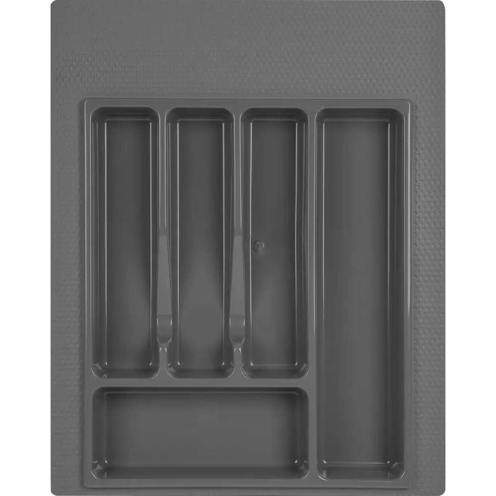 Лоток для столовых приборов Edson 40x45 см пластик цвет серый STLM-2017528 - Вид №1