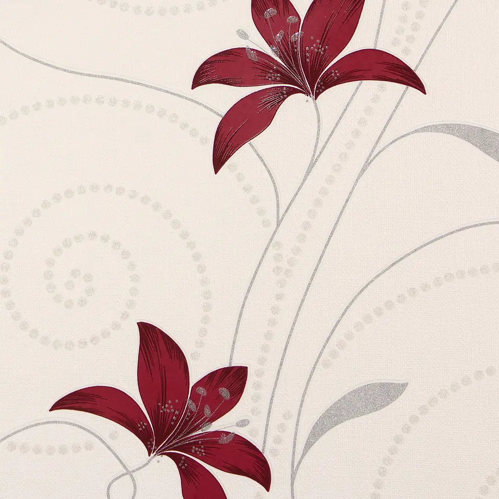Обои флизелиновые Vilia Вояж красные 1.06 м 1145-41 STLM-2100260 - Вид №1