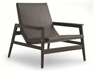 Poliform Кожаное кресло с подлокотниками Ipanema