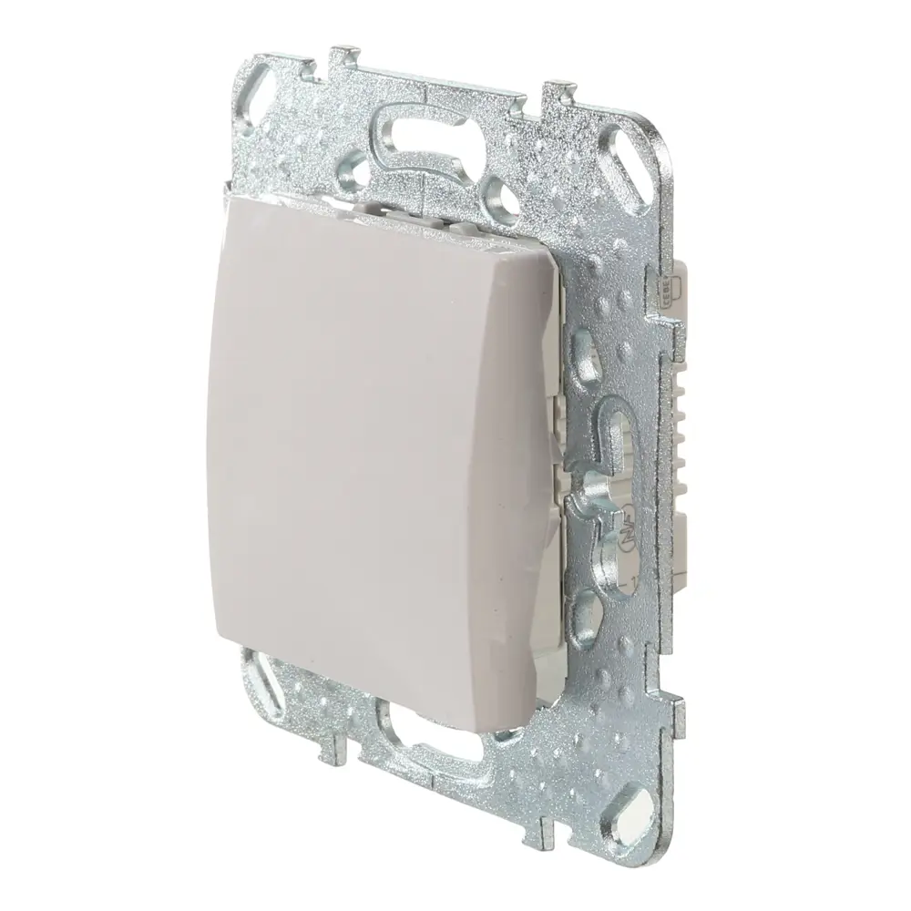 Выключатель проходной встраиваемый Systeme Electric Unica 1 клавиша, цвет белый STLM-2204755 - Вид №1