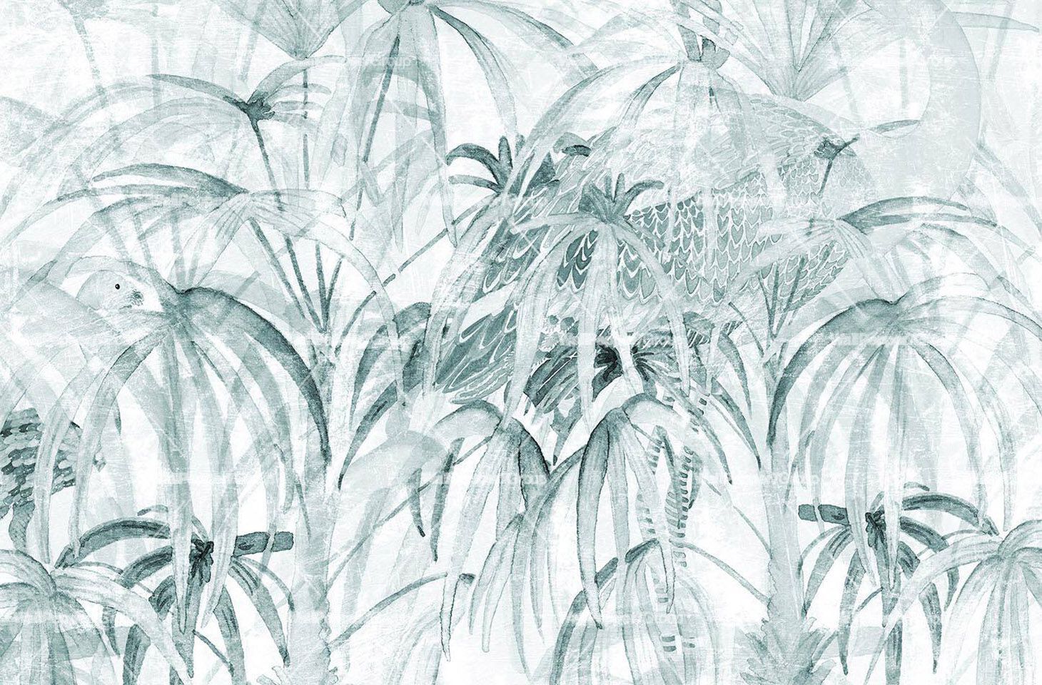 Тропические обои ПВХ бесплатно, ЭКО, моющиеся WallPepper Online SELECTION ARCH-00052516 - Вид №3