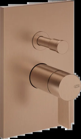 Смеситель для душа 73579 708 Gessi Inverso МЕДНЫЙ МАТОВЫЙ PVD