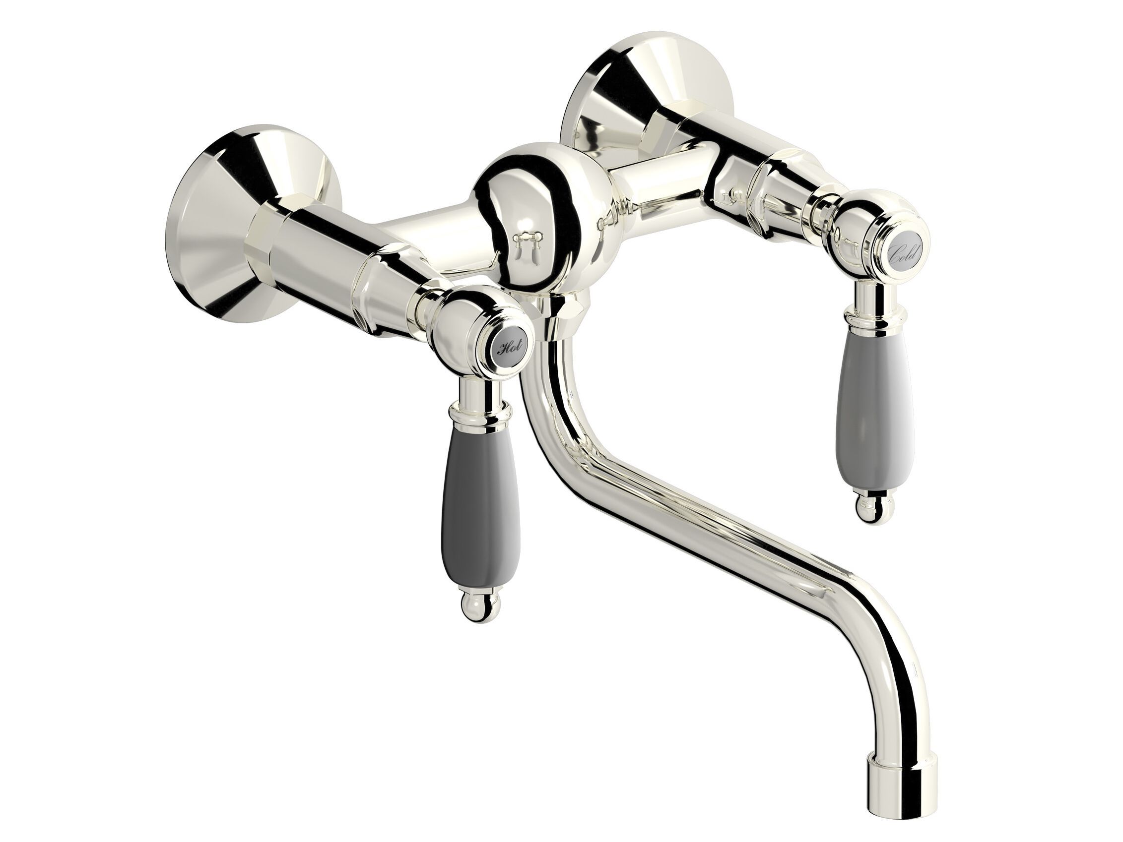 Настенный смеситель для кухни с 2 отверстиями IB Hermes + Hermes Elle ARCH-00019659