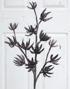 7926 222 a3 Искусственный мягкий цветок 'экзотика', 110 см, темно-фиолетовый H-andreas