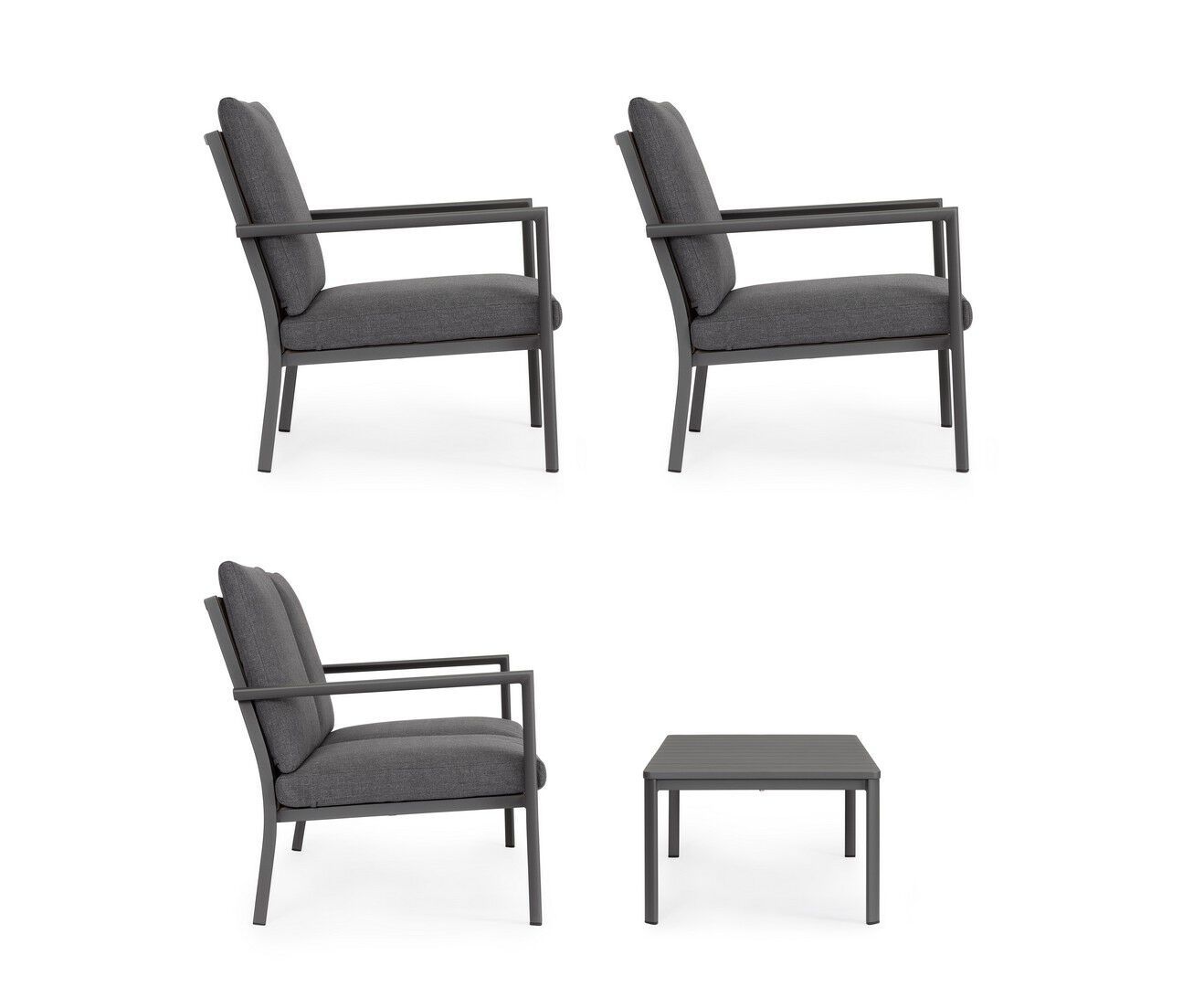 Гостиная алюминиевый сад набор BIZZOTTO Konnor ARCH-00083679 - Вид №19