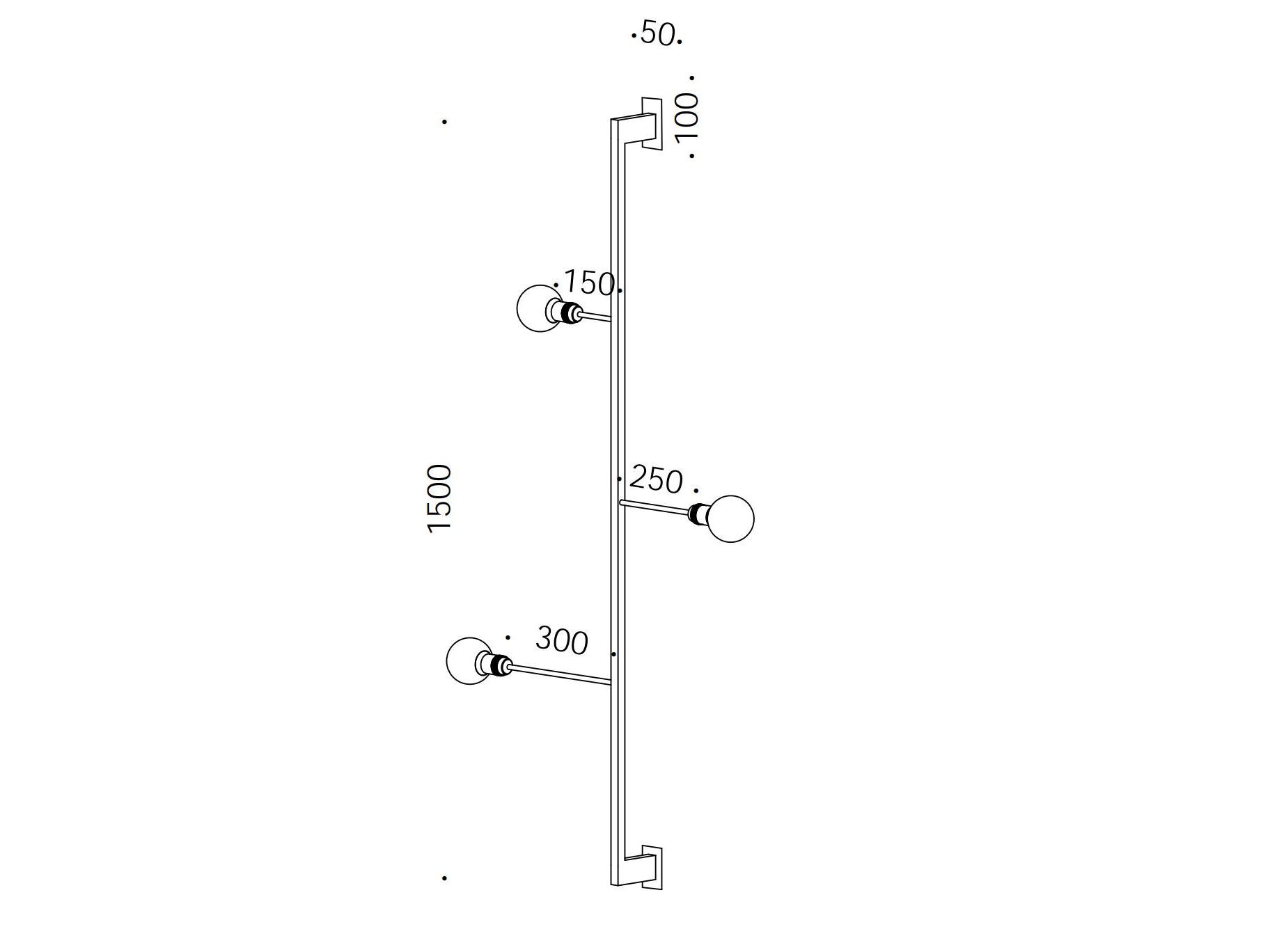 Железный настенный светильник / потолочный светильник Renzo Serafini LA SCALETTA ARCH-00018406 - Вид №2